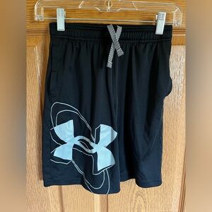 Big boy, youth, under armor shorts with drawstring and pockets
